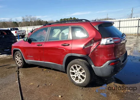 2015 Jeep Cherokee Sport z USA, uszkodzony, nr VIN 1C4PJLAB4FW684618